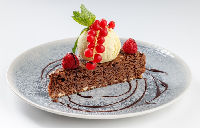 Negresa delicioasa cu inghetata