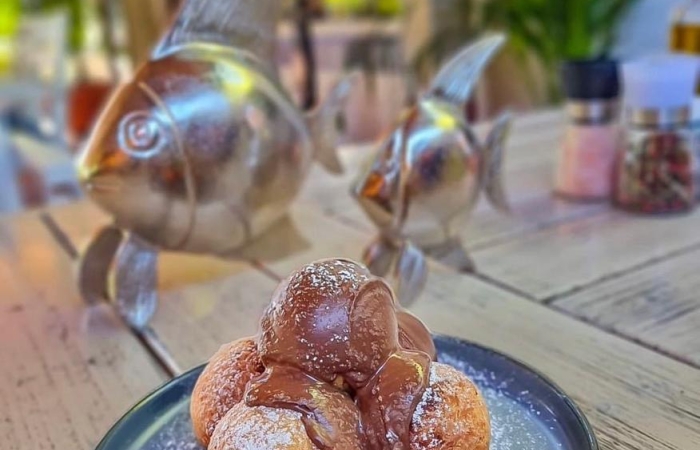 Papanasi cu ciocolata