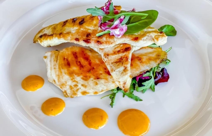 Piept de pui la gratar