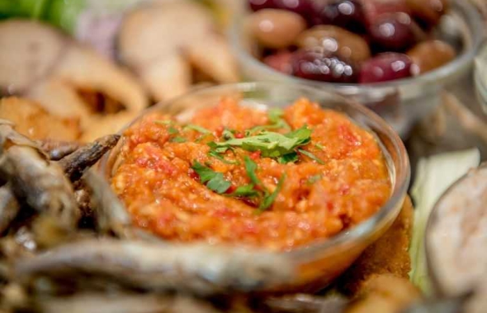 Zacusca de peste cu masline